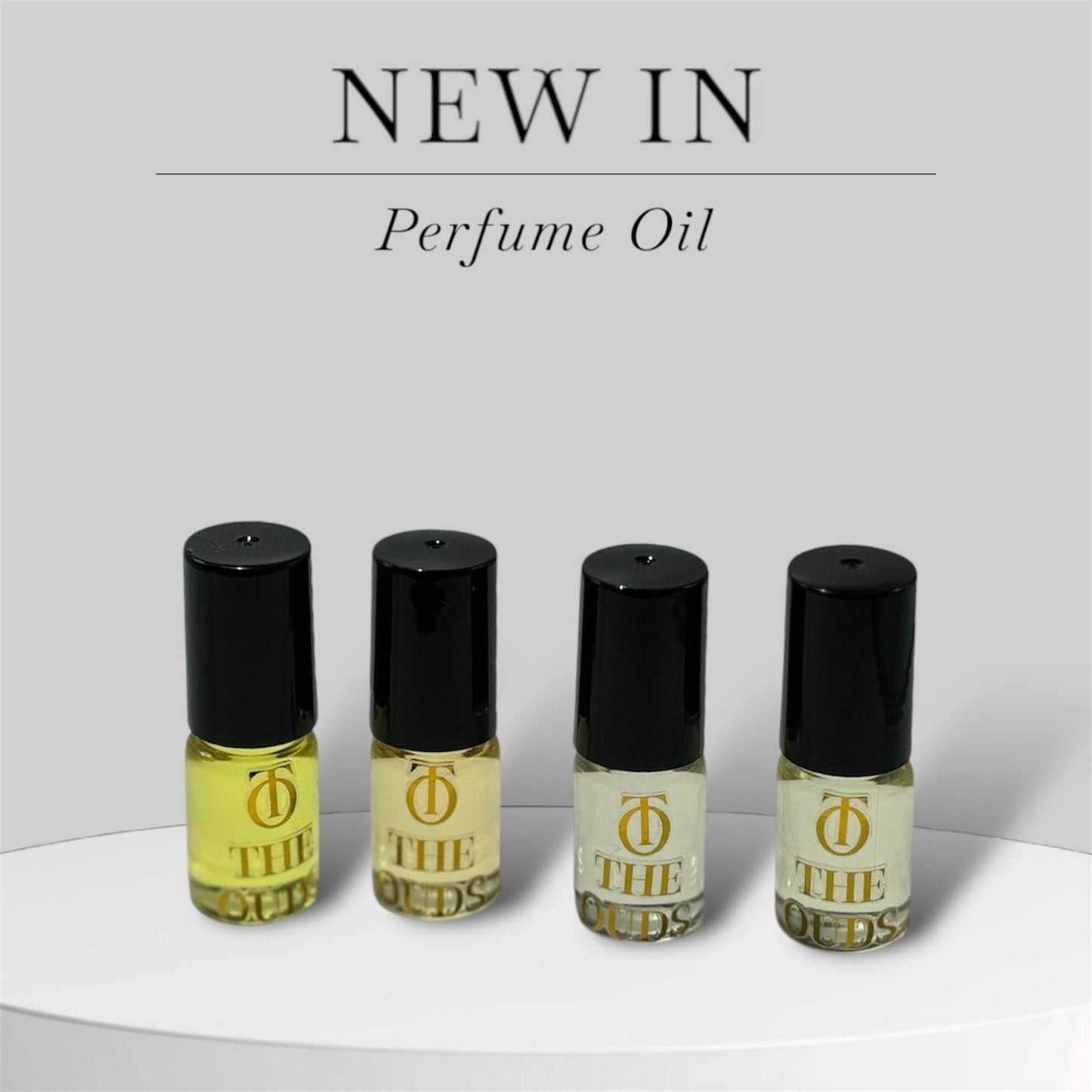 4 X 3ml Premium Designer Inspired Unisex Perfume oil