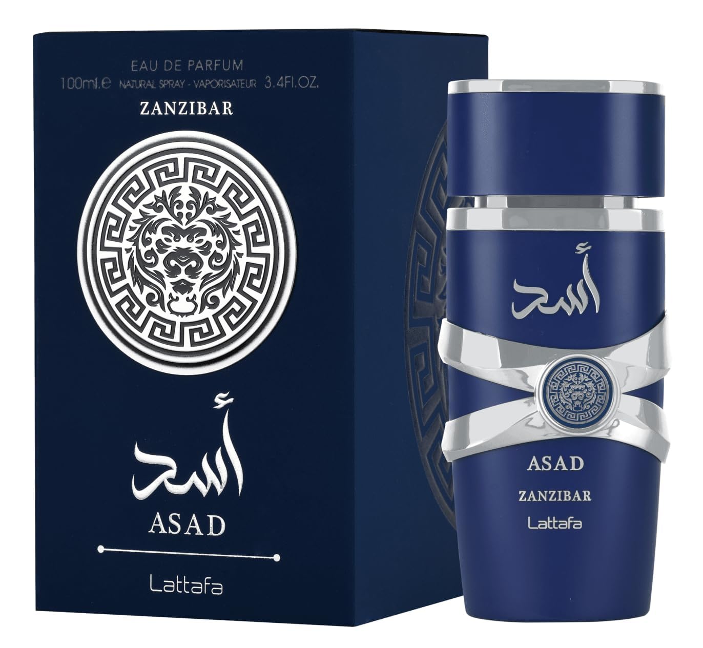 Asad Zanzibar EDP Perfume By Lattafa-Men Exotic Fragrance with Pepper, Vanilla