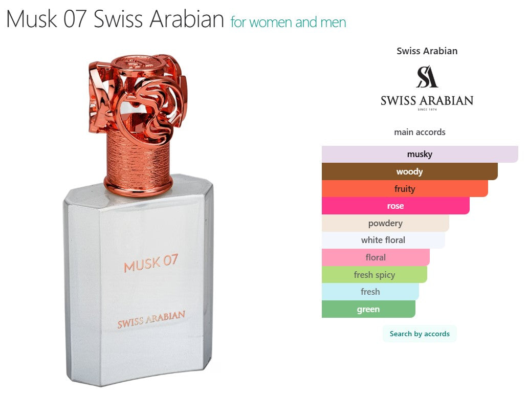 Swiss Arabian Musk 07