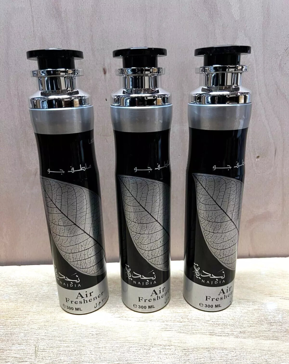 3 X Pieces Oud Najdia Air Freshener By Lattafa 300ml each