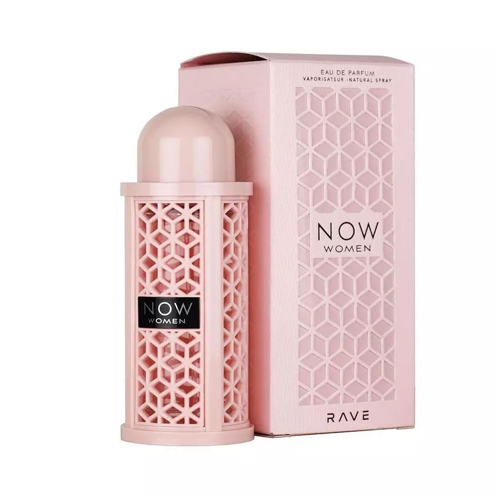 Now Women Rave Pink Perfume by Lattafa Eau De Parfum 100ml Fragrance