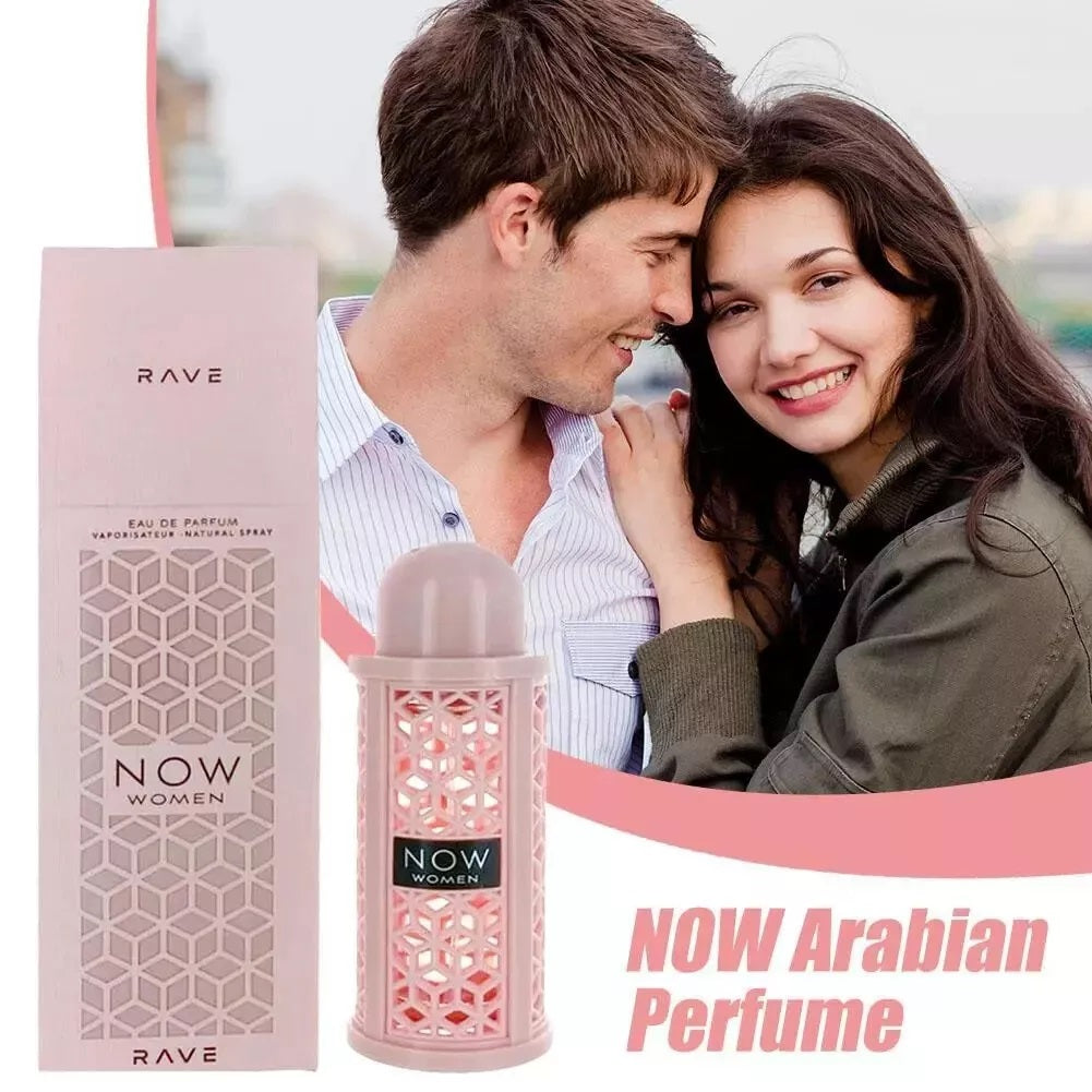Now Women Rave Pink Perfume by Lattafa Eau De Parfum 100ml Fragrance