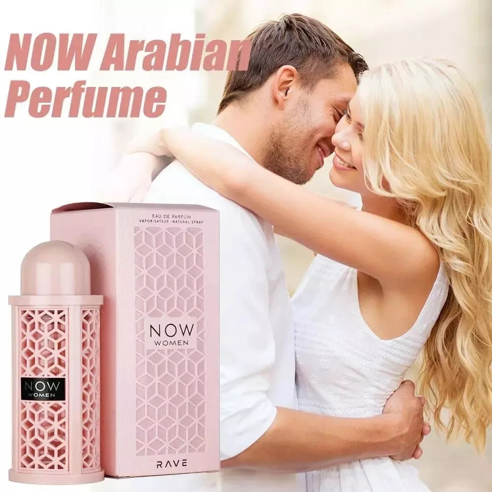 Now Women Rave Pink Perfume by Lattafa Eau De Parfum 100ml Fragrance