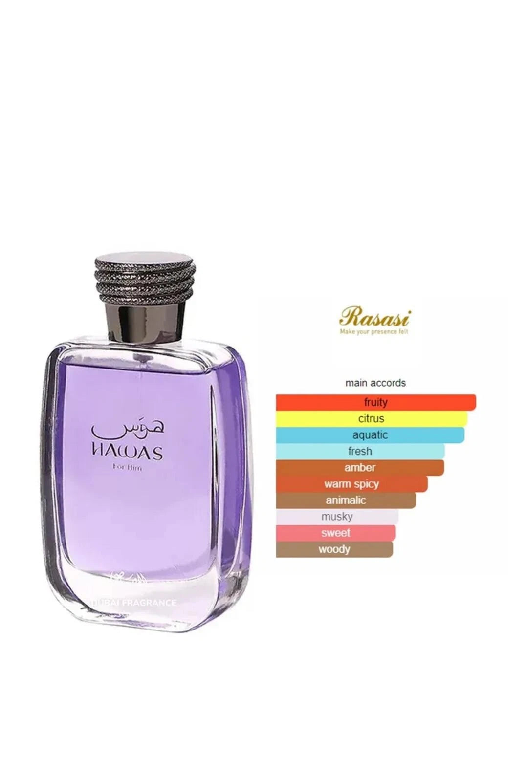 Hawas-for him by-Rasasi Eau De Parfum Spray 100ml