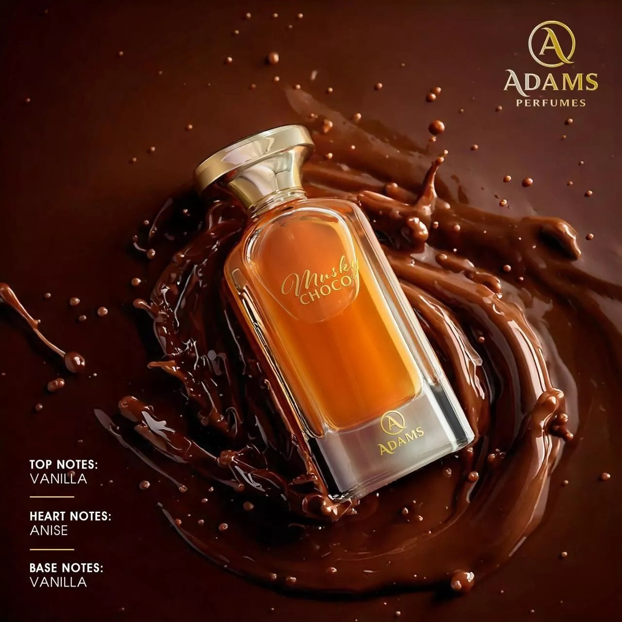 Musky Choco - 80ml - Eau De Parfum - Adams Perfumes - Oriental Perfume