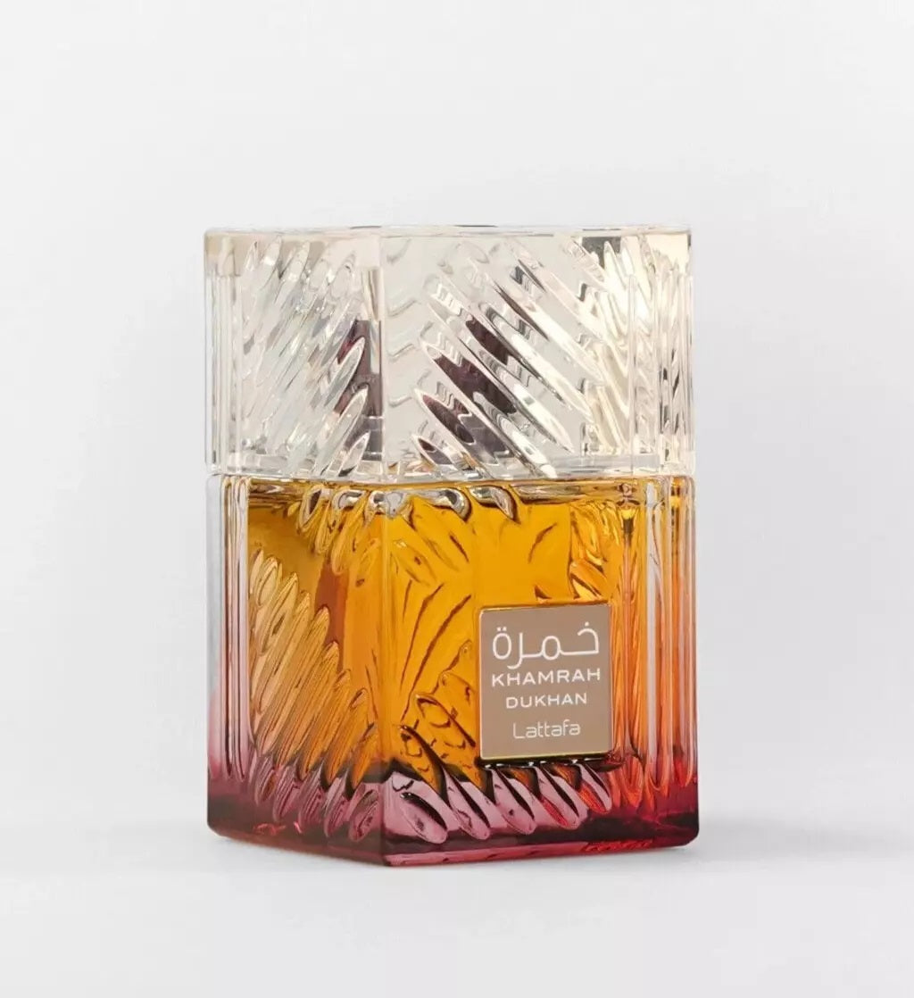 Khamrah Dukhan EDP Perfume By Lattafa 100 ML -NEW RELEASE Smoky Spicy Pimento