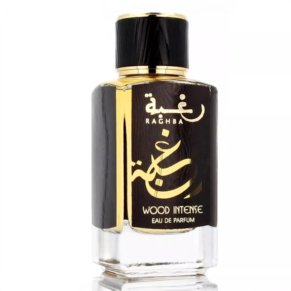 RAGHBA WOOD INTENSE By LATTAFA EDP SPRAY PERFUME FOR MEN & WOMEN 100ml