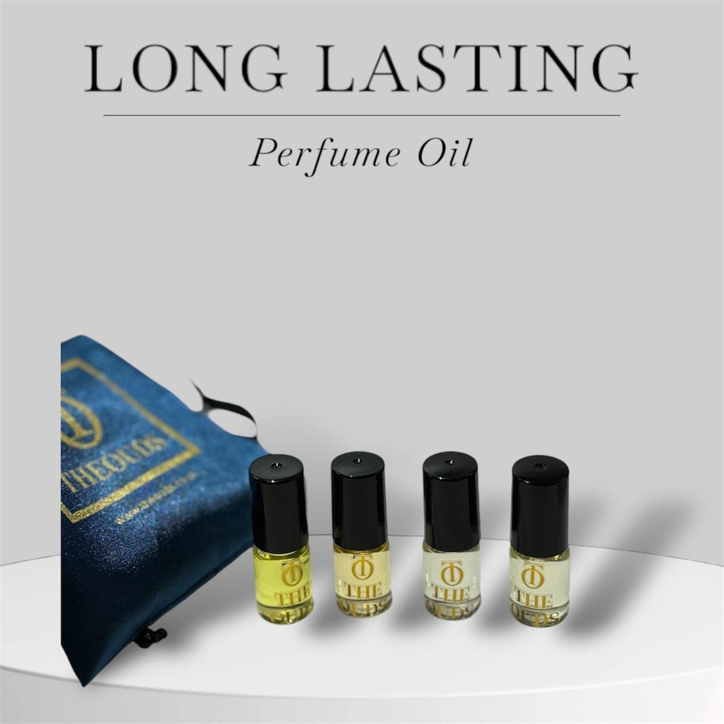 4 X 3ml Premium Designer Inspired Unisex Perfume oil