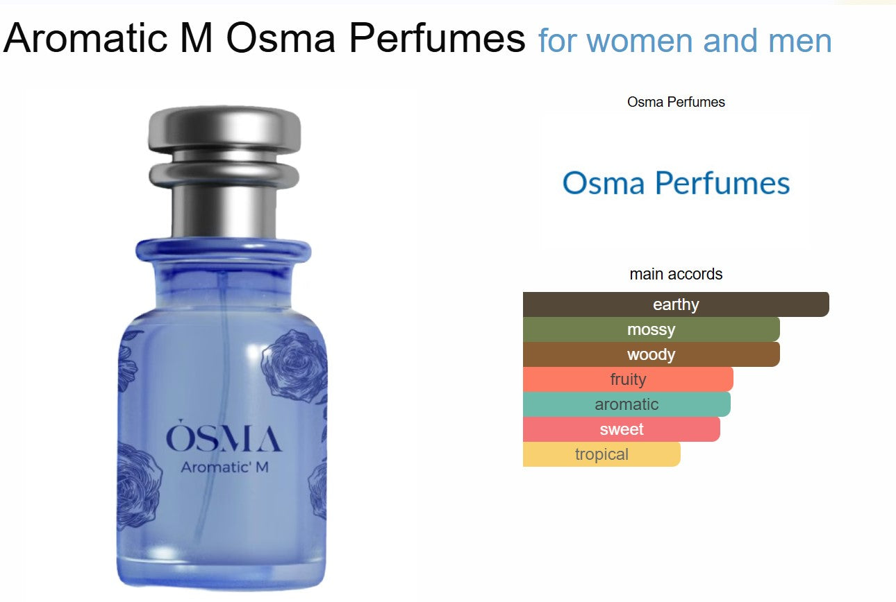 Aromatic M Osma Perfumes for women and men