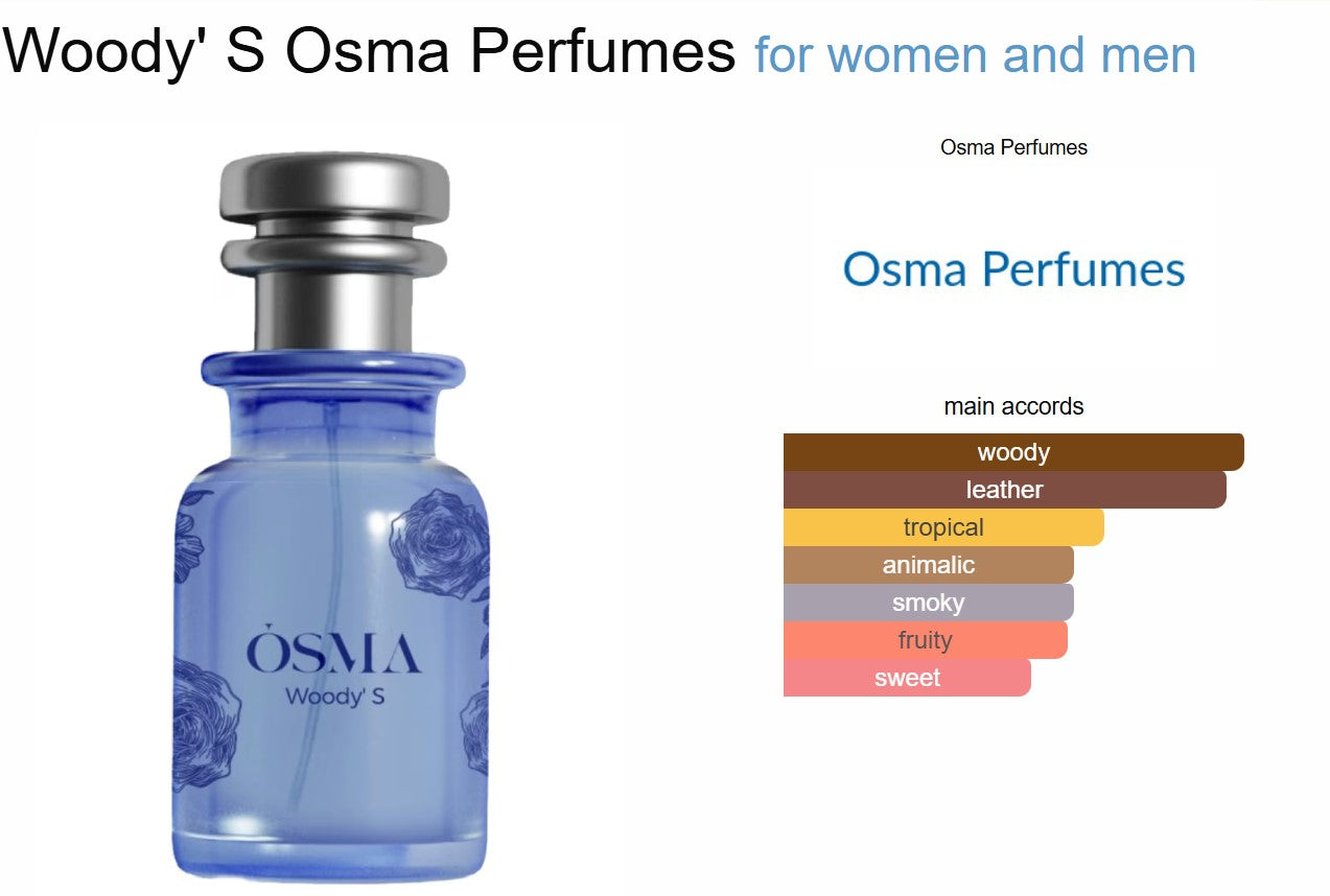 Osma Woody S Eau De Parfum 75ml by Osma Perfumes