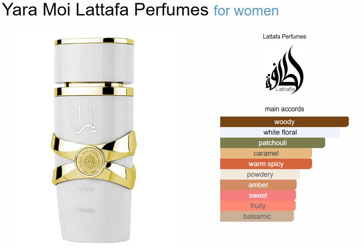 Yara Moi (Yara White) Perfume 100ml EDP Lattafa