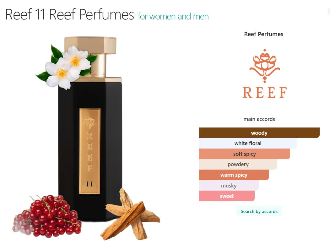 REEF 11 EDP 100ml Classic Perfume