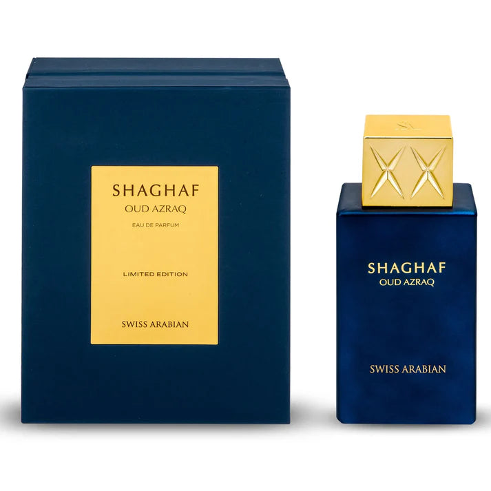 Shaghaf Oud Azraq Perfume 75ml EDP Swiss Arabian