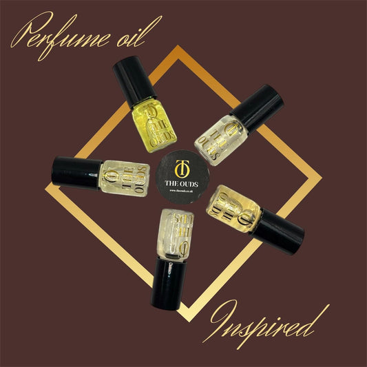 4 X 3ml Premium Designer Inspired Unisex Perfume oil
