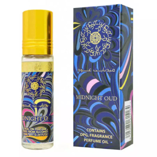 Midnight Oud | Perfume Oil | 10ml | Ard Al Zaafaran