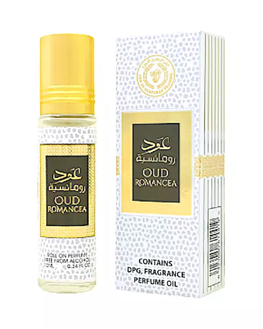 Oud Romancea - 10ml - Concentrated Perfume Oil - Ard Al Zaafaran - Best Seller