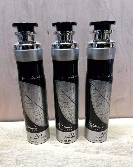 3 X Pieces Oud Najdia Air Freshener By Lattafa 300ml each