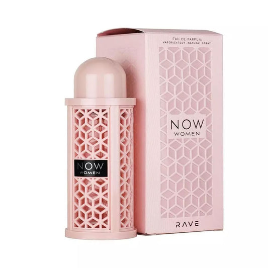 Now Women Rave Pink Perfume by Lattafa Eau De Parfum 100ml Fragrance