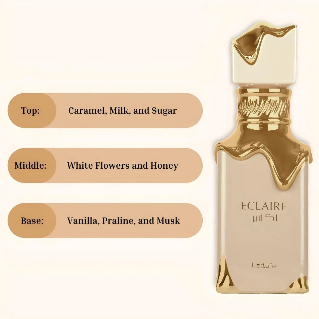 Eclaire Lattafa 100ml Eau De Parfum