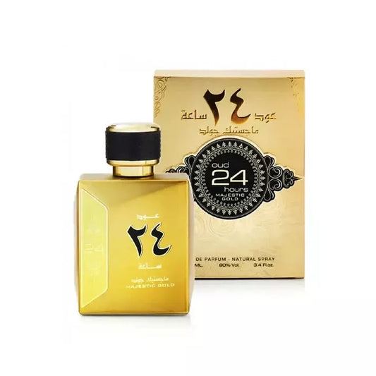 Oud 24 Hours Majestic Gold Eau De Perfume by Ard Al Zaafaran 100ml