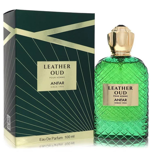 Anfar Leather Oud by Anfar, Eau De Parfum Spray 3.4 oz For Men