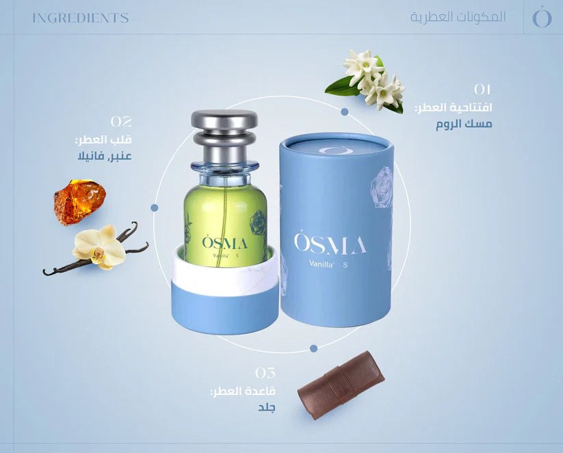 Osma Vanilla S Eau de Parfum 75ml by Osma Perfumes